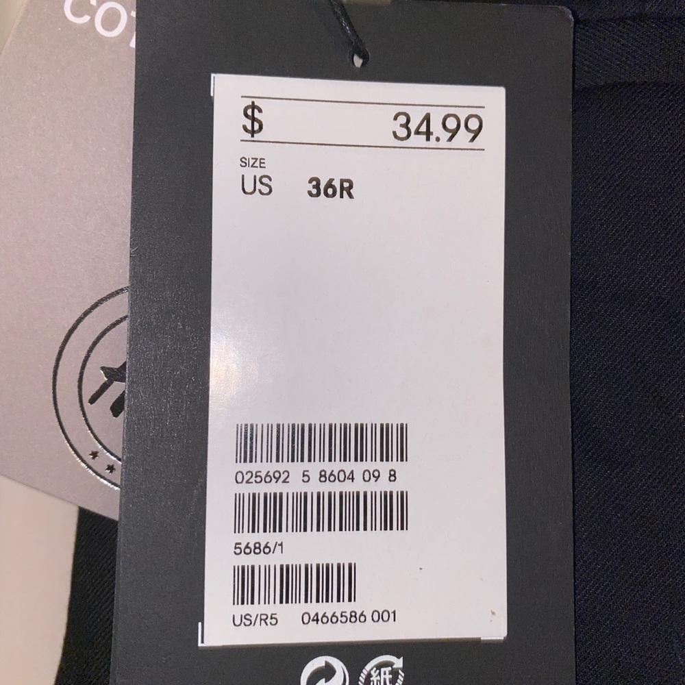 H&M Slim Cropped Dress Pants - Picture 3 of 3